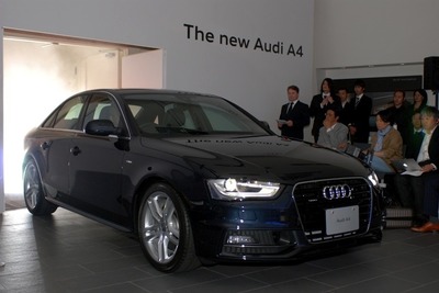 【アウディ A4 改良新型】世界でも日本でも屋台骨 画像