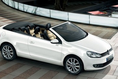VW ゴルフ カブリオレ 特別限定車…オープンでも華やかに 画像