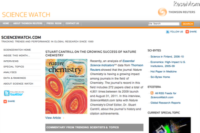 ［研究者・論文］世界ランキング 画像