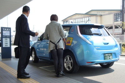EVタクシーシェアのりば、横浜で全国初の運用…EVと従来車を交互配車 画像