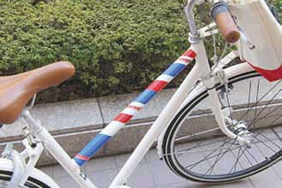 自転車デコシールで可愛らしくカスタマイズ　エーワンが発売  画像
