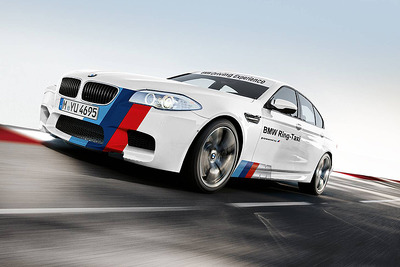 BMW M5、世界最速“ニュルブルクリンクタクシー”が新型に 画像