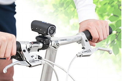 フルHD、防水仕様の自転車車載カメラ…サンワサプライ  画像