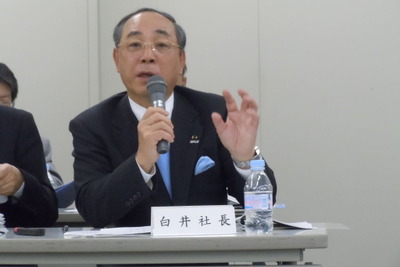 日野白井社長、3年連続で過去最高額の設備投資「自社のブランド向けに」 画像