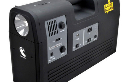 補助バッテリ、冷蔵庫なら20時間、32型液晶テレビなら4.5時間相当 画像