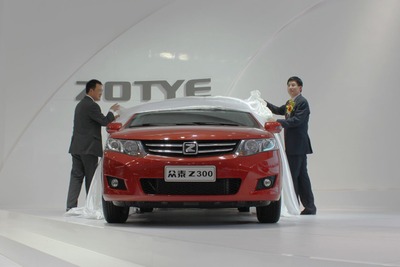 【北京モーターショー12】中国衆泰汽車の新型セダン、Z300 …アリオン 似?! 画像