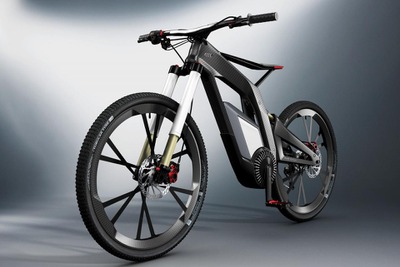 アウディから電動アシスト自転車コンセプト、e-bike…最高速は80km/h 画像