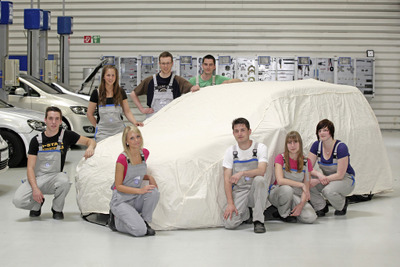 VWの職業訓練生、ゴルフ GTIのカスタマイズを予告 画像