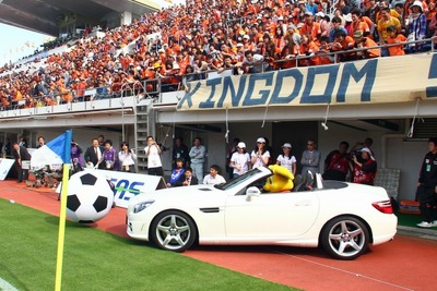 メルセデス・ベンツ日本、サッカーJ1 清水エスパルスのホームゲームに協賛 画像