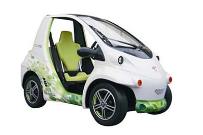 【人とくるまのテクノロジー12】今夏発売予定、超小型EVコンセプト展示…トヨタ車体 画像
