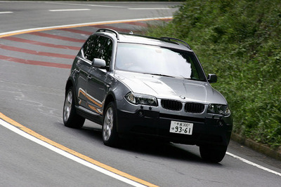 【インプレ'04】松田秀士　BMW『X3』 乗ればナットク!  “SAV”である理由 画像