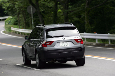 【インプレ'04】両角岳彦 BMW『X3』 期待値を上回る人車一体感がほしい 画像