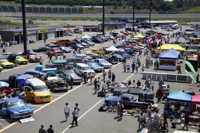 もてぎにアメ車とドラッグレーサーが大集合…9月9日 画像