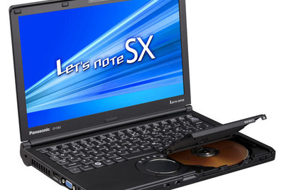 パナソニック、レッツノート12.1型モバイル 画像