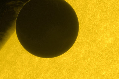 金星が神秘的に輝く…太陽観測衛星「ひので」撮影 画像