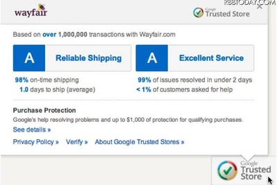 Google、有料オンラインストア認定「Trusted Stores」 画像