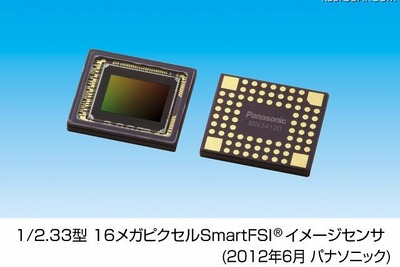 パナソニック、16メガピクセルのMOSイメージセンサ 画像