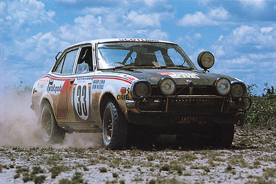 【三菱WRCヒストリー】1976年、ランサー表彰台独占 画像