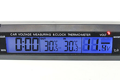 エバーグリーン、外気温＆バッテリーチェッカーを発売  画像