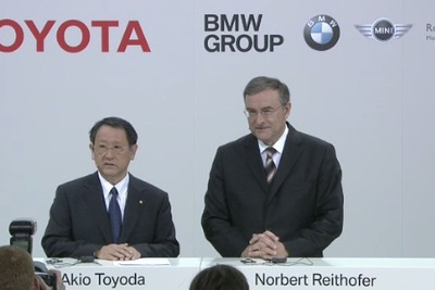 【トヨタ・BMW 提携強化】豊田社長「スポーツカーの誕生、楽しみにしている」 画像