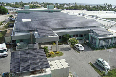 京セラ、マーシャル諸島最大の太陽光発電システム供給 画像
