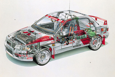 【三菱WRCヒストリー】ランエボの歴史が始まる 画像