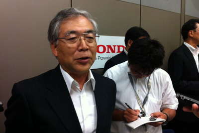 ホンダ岩村副社長、四輪車販売計画は「かなりチャレンジング」 画像