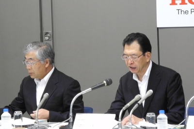 ホンダ池専務、想定為替レート「第2四半期以降に見直す」 画像