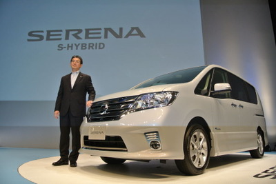 【日産 セレナ S-HYBRID 発売】片桐副社長「顧客のベネフィットをアピール」 画像