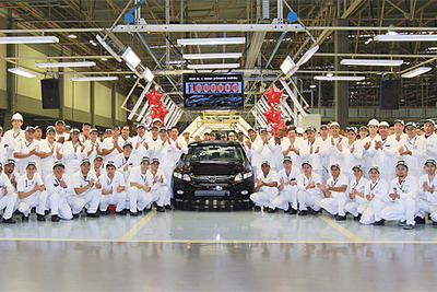 ホンダ、ブラジルでの四輪車生産累計100万台を達成 画像