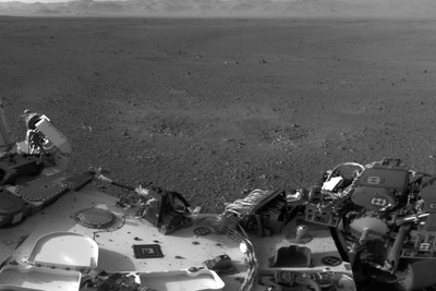 火星の荒涼たる地平…キュリオシティからの便り 画像