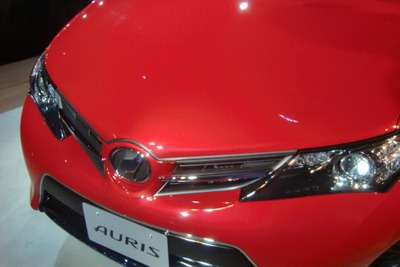 【トヨタ オーリス 新型発表】グローバルモデルは今後このフロントフェイスで 画像