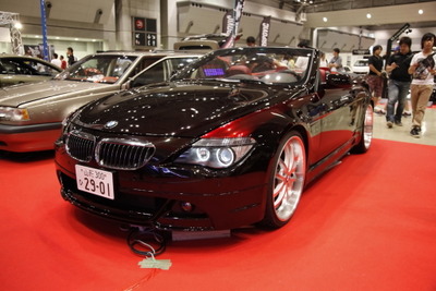 【東京オートスタイル12】オーディオカスタムされたBMW 6シリーズカブリオレ［写真蔵］ 画像