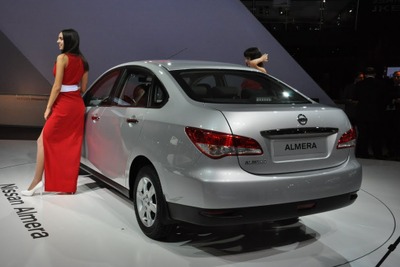 【モスクワモーターショー12】日産 アルメーラ…ロシア専用開発の4ドアセダン［詳細画像］ 画像