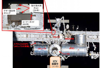 星出宇宙飛行士、トラブル発生で船外活動完了できず 画像