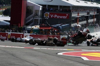 【F1 ベルギーGP】ロマン・グロージャン1戦出場禁止…18年ぶり処分 画像
