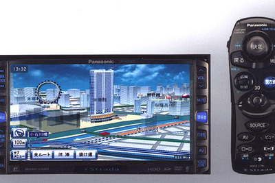 パナソニック・ストラーダシリーズ初の2DIN一体型を発売 画像