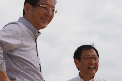 【お台場学園祭2012】豊田社長、デートで選ぶべきはクルマより… 画像