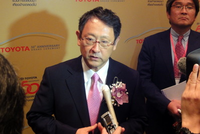 【トヨタ タイ進出50周年】豊田社長「先輩諸氏の決断でタイの半世紀がある」 画像