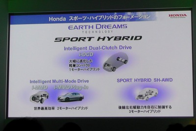 【ホンダミーティング12】DCTと1モーターを組み合わせた小型車向けハイブリッドシステムを開発 画像