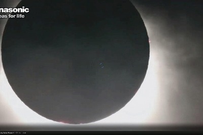 パナソニック、オーストラリアで太陽光発電電力による皆既日食ライブ中継に成功 画像