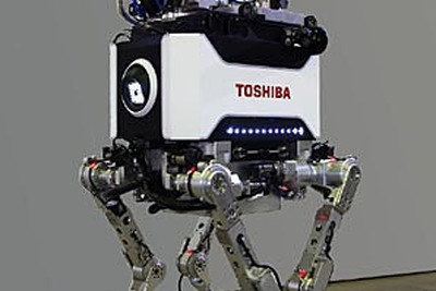 東芝、福島原発向けの4足歩行ロボットを開発 画像