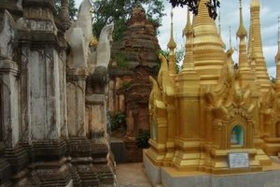 懐かしのミャンマーを行く(17)インティエン遺跡で見たもの 画像