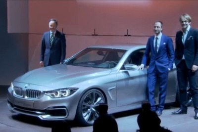 BMWのコンセプト 4シリーズ…3シリーズ クーペ後継車を示唆［動画］ 画像