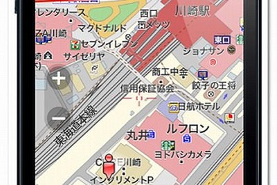 MapFan、iOS向け地図ナビアプリ MapFan＋ へのルート転送機能を追加 画像