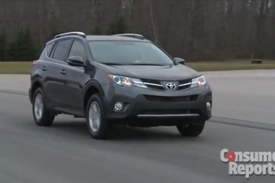 トヨタ RAV4 新型、米有力消費者誌がテスト［動画］ 画像