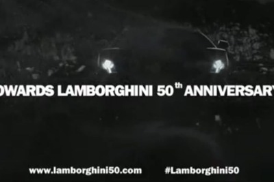 ランボルギーニ、創業50周年記念車を予告 画像