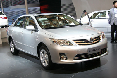2012年のトヨタ中国新車販売、4.9%減の84万台 画像
