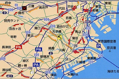 カーナビの表示が変わる!! ---警察庁の方針変更でこうなる 画像