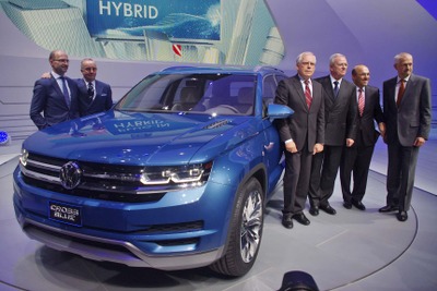 【デトロイトモーターショー13】VWからクロスブルーSUV…北米専用のPHVクロスオーバーコンセプト 画像